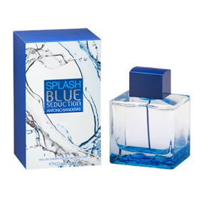 Antonio Banderas Blue Seduction for Men Splash