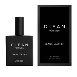 Clean For Men Black Leather