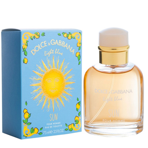 dolce and gabbana light blue sun men