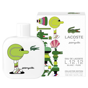 Lacoste Eau de Lacoste L.12.12. Blanc Pure Collector Edition Pour Homme x Jeremyville