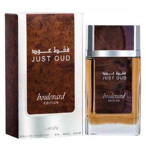 Lattafa Perfumes Just Oud Boulevard