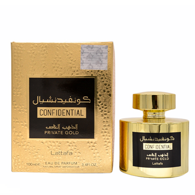 Lattafa Perfumes Confidential Private Gold