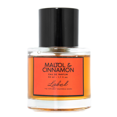 Label Maltol & Cinnamon