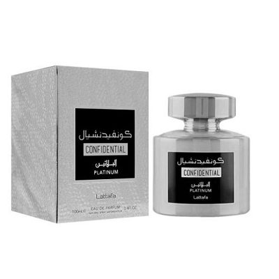 Lattafa Perfumes Confidential Private Platinum