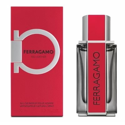 Ferragamo Red Leather