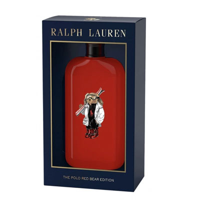 Holiday Bear Edition Polo Red